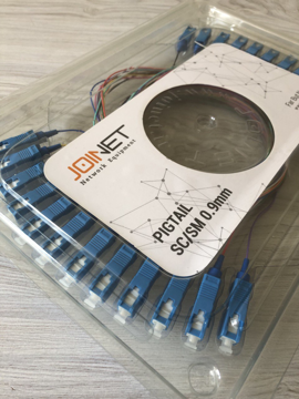 پیگتیل فیبر نوری 12 رنگ  SC-UPC SM 1.5m-12 Cores کد G657 